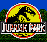 Заставка игры Jurassic Park